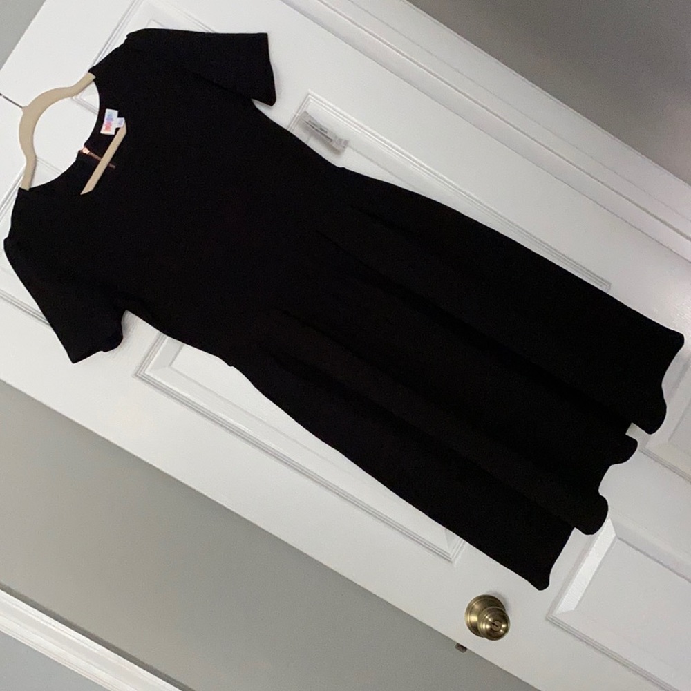 LulaRoe Amelia Black Dress
